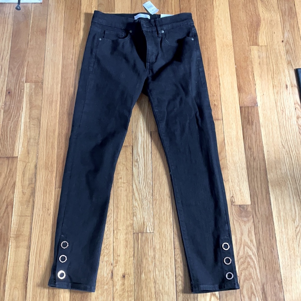 Loft size 2 skinny black jeans-NWT